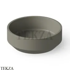 Dea Design Washbasins Раковина настольная круглая Solid Surface DD9096 430 4, Light Grey №4
