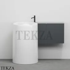 Cielo Itaca Мебель подвесная 90, справа (раковина отдельно) ITMS90DXL FU, Fumo
