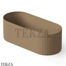 Dea Design Stripes Ванна отдельностоящая овальная 171x72 Solid Surface DD8801 1710 2, Light Camel №2