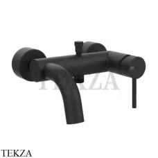 Gessi Emporio Via Tortona Смеситель для ванны однорычажный 2 потока ванна-душ 18613-299, Black XL