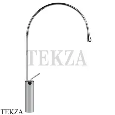 Gessi Goccia Смеситель для раковины высокий, без сливного гарнитура 33610-031, хром глянец