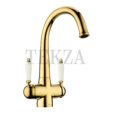 Omoikiri Okinawa 2 Смеситель для кухни 4994253 золото глянец