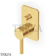 Zucchetti Pan Смеситель для душа, внешняя часть ZP6121.C41, brushed gold Zucchetti Pan Смеситель для душа, внешняя часть ZP6121.C41, brushed gold