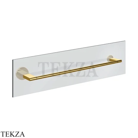 Gessi Origini Полотенцедержатель для крепления на стекло, 60 см 66515-246, Gold PVD