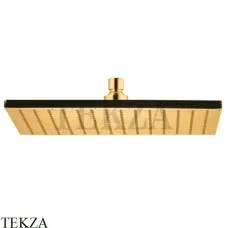 FIMA Carlo Frattini WELLNESS Верхняя лейка для кронштейна 30х30 см F2216/2OR, золото глянец