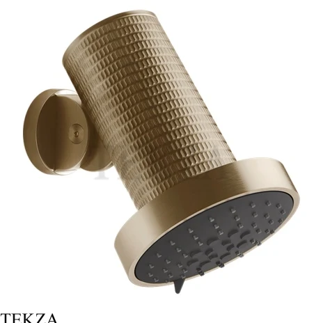 Gessi 316 SPOTWATER MECCANICA Душевая головка настенная, 3 функции 57253-726, Warm Steel Brushed PVD
