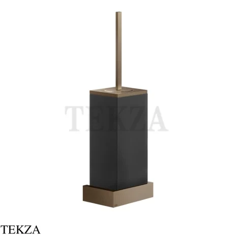 Gessi Rettangolo Ёршик подвесной, композит черный 20820-761, Coffee Bronze Brushed PVD