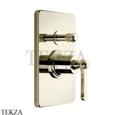 Gessi VENTI20 Смеситель для душа, 2 поток, внешняя часть 65079-710, Brass PVD Gessi VENTI20 Смеситель для душа, 2 поток, внешняя часть 65079-710, Brass PVD