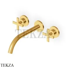 Zucchetti Gill Смеситель для раковины 225, внешняя часть ZGL5767.C41, brushed gold