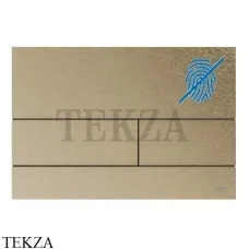 TECE Square II Панель смыва для унитаза без отпечатков 9240843, цвет никель сатин TECE Square II Панель смыва для унитаза без отпечатков 9240843, цвет никель сатин