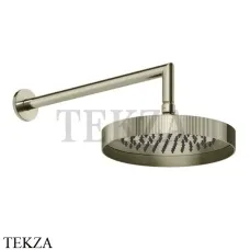 Gessi Inverso RIGATO Верхняя душевая лейка с кронштейном 63548-720, Nickel PVD