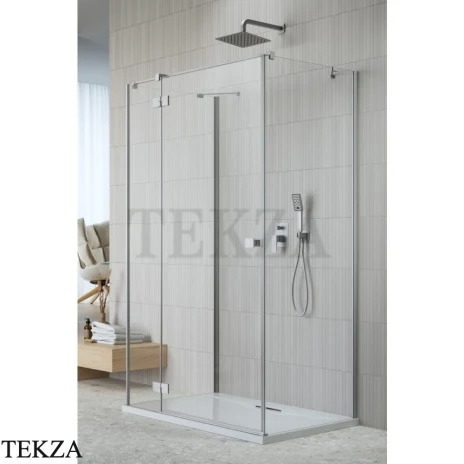 Radaway Essenza KDJ+S Душевая дверь 120 см, правая, 1385024-91-01R, брашированный никель
