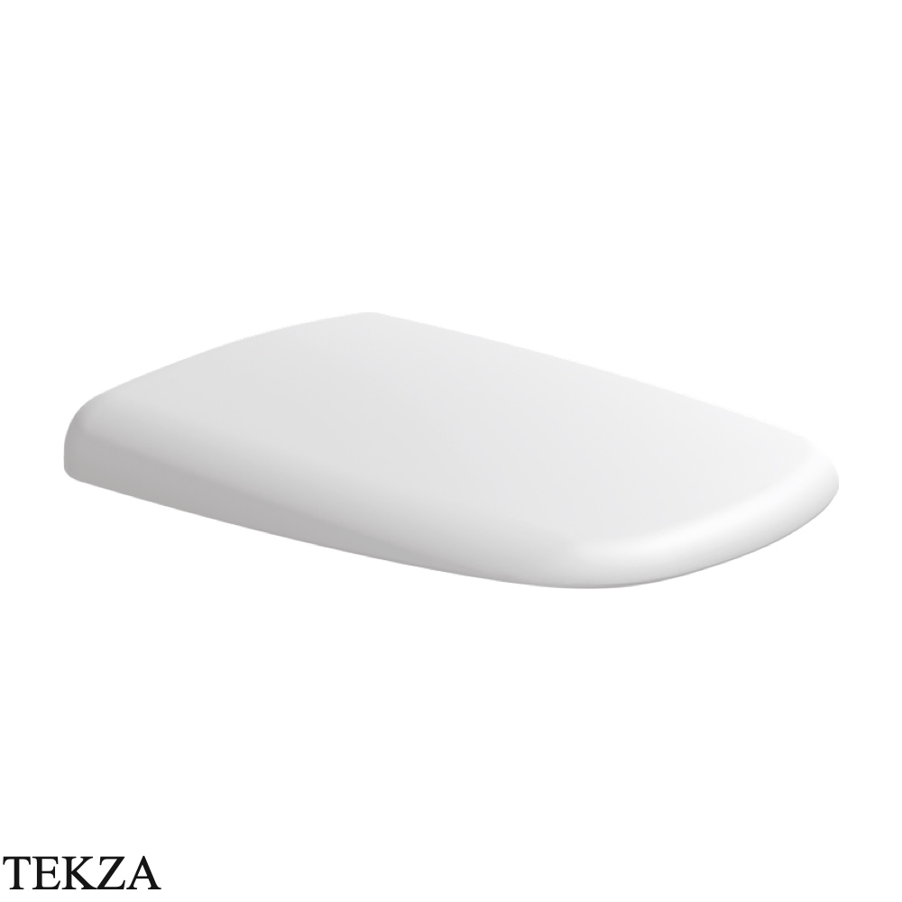 Flaminia MONO сиденье с крышкой и микролифтом 35×45,5×6,3 см, белый Latte матовый