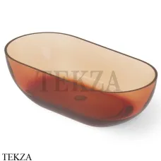 Dea Design Shadow Ванна отдельностоящая овальная 165x82 Glasstech DD8619 1650 R1, Sunset R1