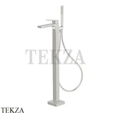 FIMA Carlo Frattini FIT Смеситель для ванны напольный, F3384/4NSN Brushed nickel