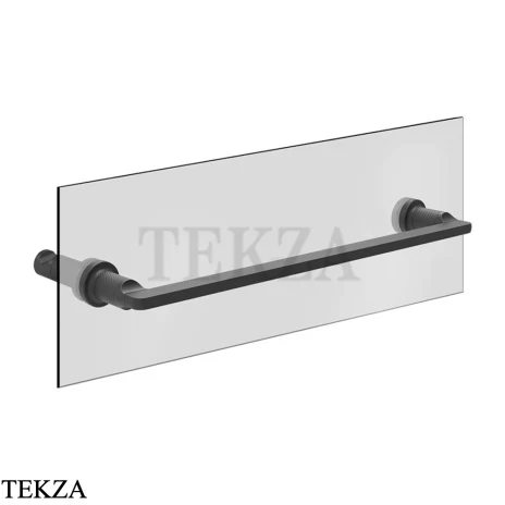 Gessi INCISO accessories Полотенцедержатель для крепления на стекло, 45 см 58615-299, Black XL