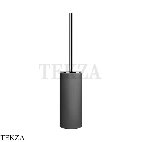 Gessi Ingranaggio-Anello Туалетный ершик напольный, композит черный 63744-031, хром глянец