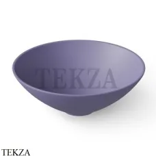 Dea Design Washbasins Раковина настольная круглая Solid Surface DD9063 400 14, Lilac №14