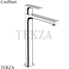 Hansgrohe Rebris E Смеситель для раковины 240 CoolStart, донный клапан 72581000, хром глянец