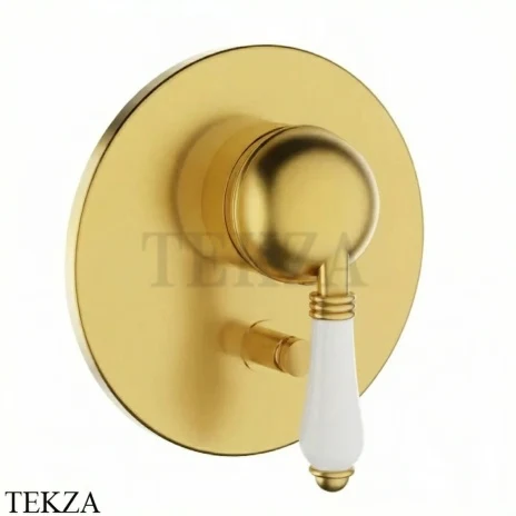 Nicolazzi P.Mont Blanc Смеситель для душа. 2 потока, внешняя часть, 3460EXTSG76, Satin Gold