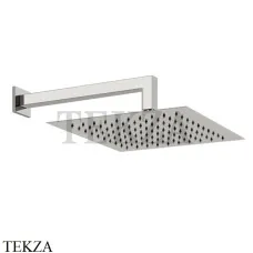 Gessi Emporio Shower Верхний душ с кронштейном, дождь 93348-238, Mirror Steel