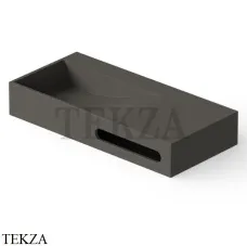 Dea Design Washbasins Раковина настольная 90х42 Solid Surface DD9064 900 5, Graphite №5 Dea Design Washbasins Раковина настольная 90х42 Solid Surface DD9064 900 5, Graphite №5