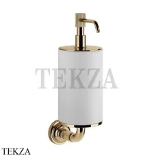 Gessi VENTI20 Дозатор для жидкого мыла настенный белый 65413-735, Warm Bronze PVD