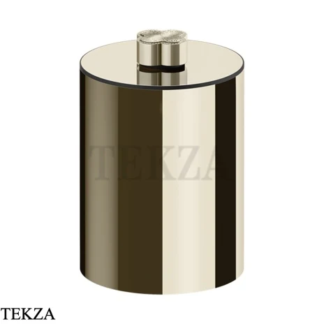Gessi Ludovica Ведёрко, корзина для мусора с крышкой crystals 76690-720, никель глянец