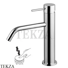 FIMA Carlo Frattini Spillo UP Смеситель для раковины высокий, с гарнитуром F3031LCR, хром глянец