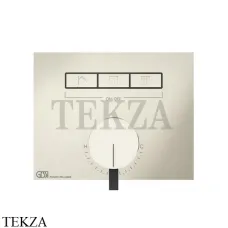 Gessi HI-FI Однорычажный смеситель, на 3 поток, внешняя часть 63081-720, Nickel PVD Gessi HI-FI Однорычажный смеситель, на 3 поток, внешняя часть 63081-720, Nickel PVD