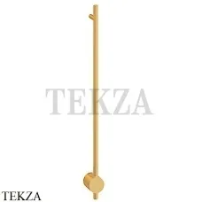 BRONER BRUNO H Электрический полотенцесушитель 100 без выключателя, NF.BR.007.100.0000.MG, золото сатин