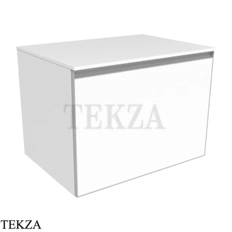 Flaminia Cubika модуль хранения подвесной 70×50×50 см, 1 ящик и внутренний ящик, белый матовый