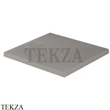 Duravit Stonetto Душевой поддон прямоугольный 90х80 см 720145180000000, DuraSolid, бетонно-серый