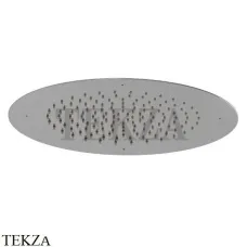 Newform Душевая лейка круглая стальная с дождевой струей 682.21.018, хром глянец