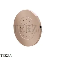 Newform Боковая форсунка круглая, встраиваемая 562.M0.075, Copper glossy