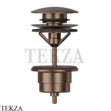 Newform Донный клапан для раковины нажимной clic-clac 230.59.067, PVD Br. Copper Bronze