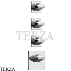 Bossini  APICE Термостат для душа на 4,5,6 потоков, внешняя часть Z035205.030, хром глянец