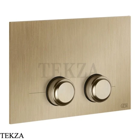 Gessi VENTI20 Клавиша смыва для Geberit omega 12 54655-726, Warm Steel Br. PVD