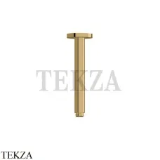 Newform Кронштейн для душа круглый потолочный L=200 27671.35.099, Silky gold