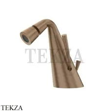 Gessi CONO Смеситель для биде, с донным клапаном 45007-708, Copper Brushed (снято с производства)