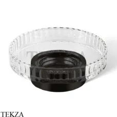 Decor Walther Century STS мыльница настольная, стекло граненое 0587660, черный матовый