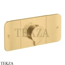 Axor ONE Термостат для душа 2 потока, внешняя часть 45712250, Brushed Gold