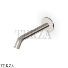 Zucchetti Gill Излив для ванны 220 мм настенный монтаж Z92224.C3, brushed nickel