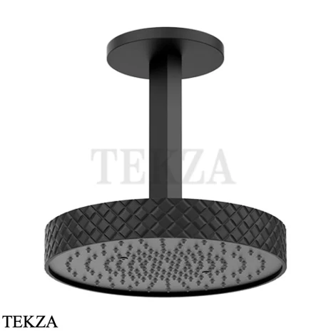 Gessi Pelle Tresse Верхняя лейка D30,5 см с потолочным кронштейном под размер, 78152-299, Black XL