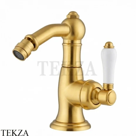Nicolazzi Cinquanta Смеситель для биде с донным клапаном P.Mont Blanc, 3453SG76C, Satin Gold