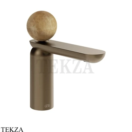 Gessi Perle Смеситель для раковины, с донным клапаном 74351-761, бронза Coffee