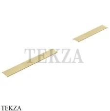 Gessi Shower G Drains Боковая крышка 80см для сливной фитинга, 67055-716, Gold Br. PVD