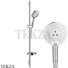 Hansgrohe Raindance Select S 120 3jet Душевой набор 26631400, хром глянец-белый Hansgrohe Raindance Select S 120 3jet Душевой набор 26631400, хром глянец-белый