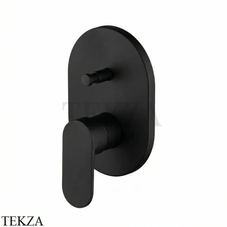 Splendy Rest Смеситель для душа, на 2 потока, RE204U1K2BM, черный матовый