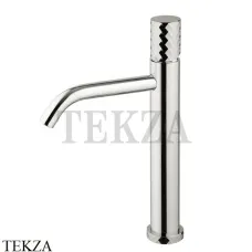 FIMA Carlo Frattini Spillo TECH X Смеситель для раковины, с донным клапаном F3031TLXSXSN, Brushed nickel